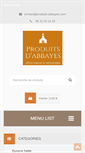Mobile Screenshot of produits-abbayes.com